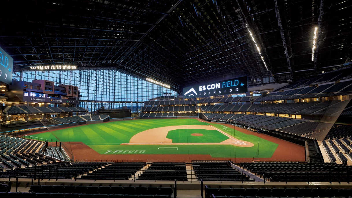 写真：HOKKAIDO BALLPARK F VILLAGE　エスコンフィールドHOKKAIDO