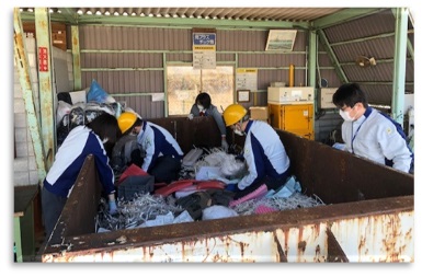 混合廃棄物（ミックスプラスチック）の分別他による削減