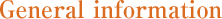 General information 