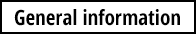 General information 