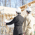 写真：住宅建築業界の支援イメージ