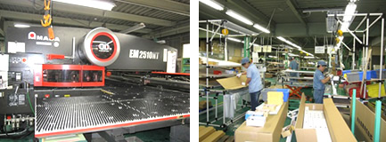 写真：本社工場