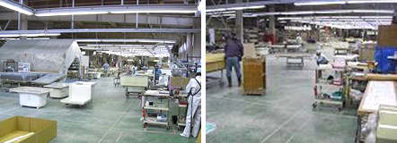 写真：補修手直し減と５Sですっきりした工程