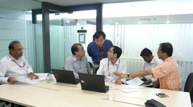 写真：研修風景