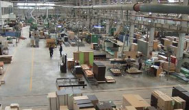 写真：機能別ライン編成　ロットサイズ 200～300