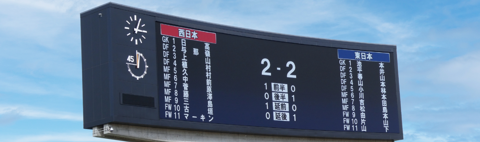 スコアボード・大型映像システム