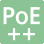 PoE＋＋給電機能