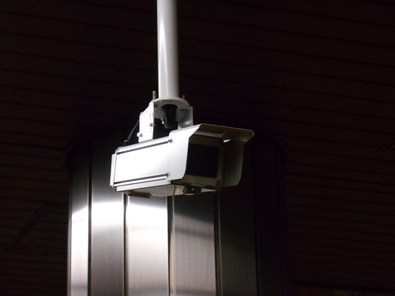 室内監視カメラの形状