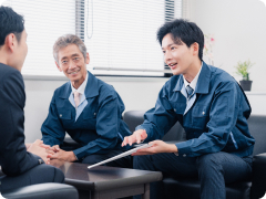 技術営業をしている人