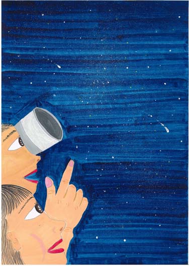 星空は宝石箱