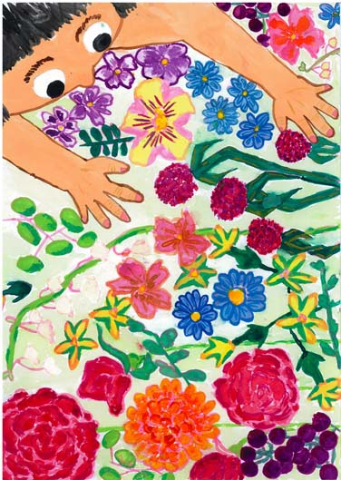 きれいな花からきれいな空気へ