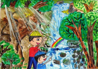 思い出の滝