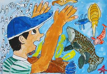 魚がいっぱい!水ぞくかん