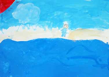 海には、きれいな水!