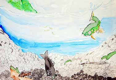 矢作川の風景
