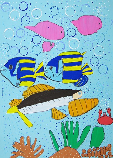 きれいなお魚