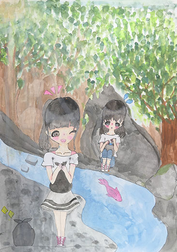 ゴミ拾い