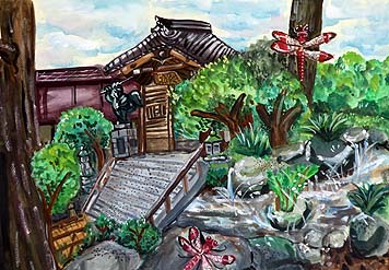 夏の大雄山