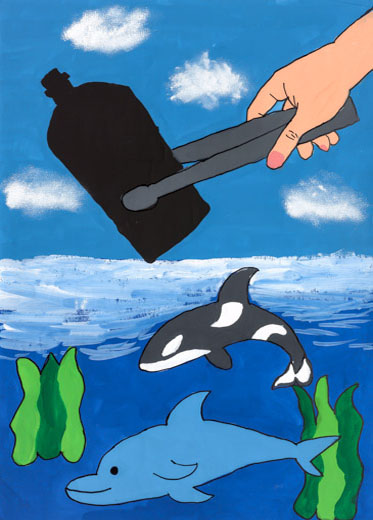 海をきれいに