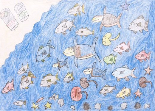 平和な魚たち