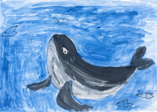 大きいクジラ