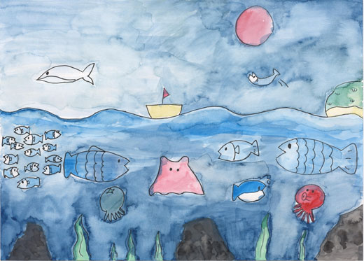 海と魚たち