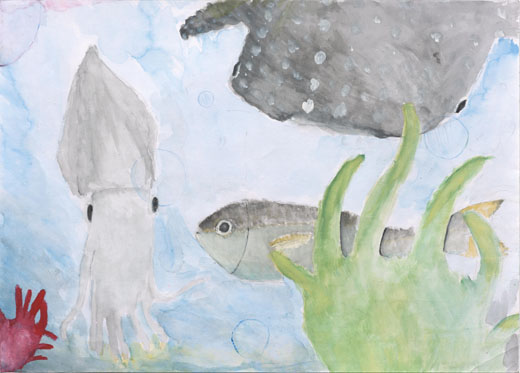 海と魚