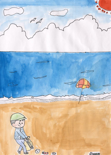 海をきれいに