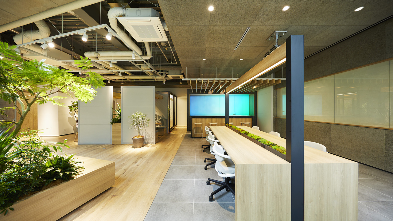 AIR HUB TOKYOの内観