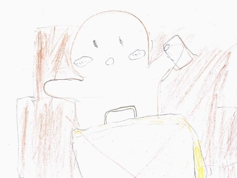 木と地球と人のイラスト