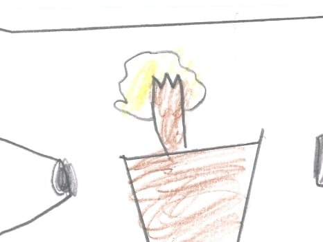 緑色の四角い箱の内と外を描いたイラスト