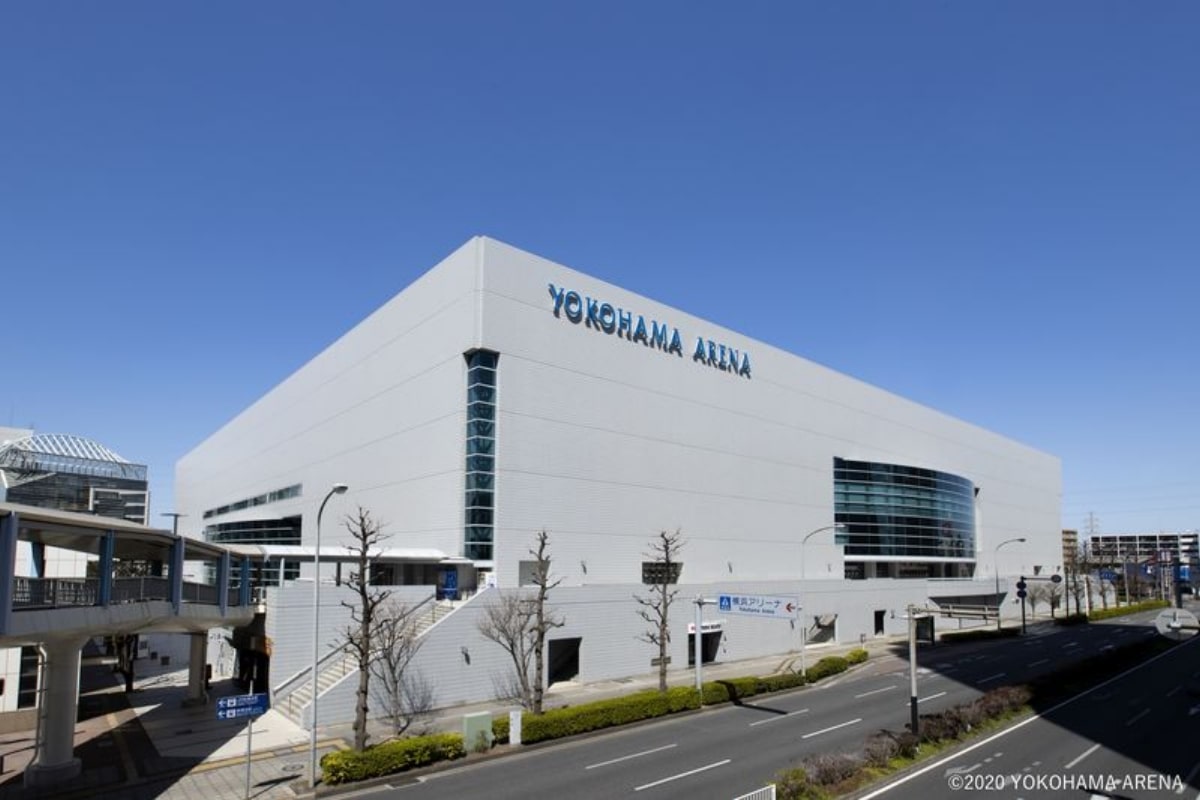多目的イベントホール横浜アリーナの外観画像