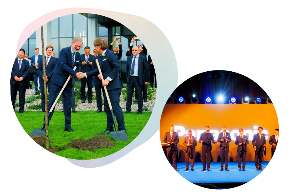 新棟竣工をお伝えする式典