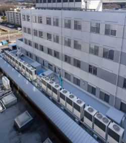 設置写真:室外機