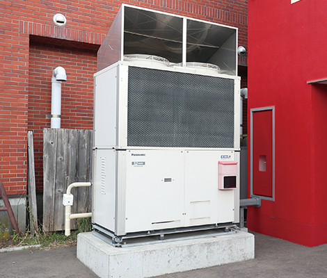エクセルプラス室外機 設置写真