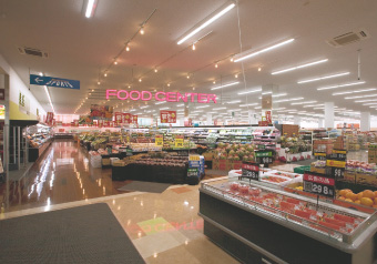 ベイシア店内