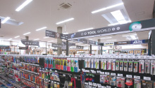 ベイシアワールドスポーツ店内