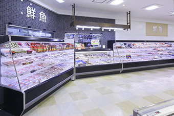 鮮魚売場 写真