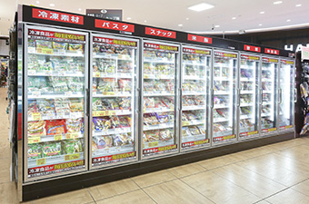 冷凍食品売場 写真