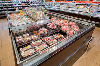 精肉売場 写真