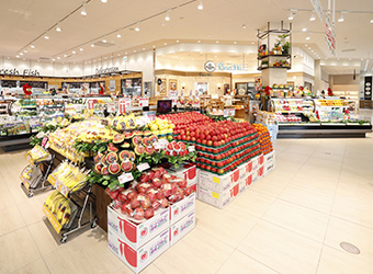 青果売場 写真