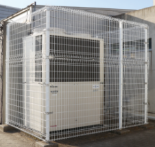 設置写真:ガスヒートポンプエアコン