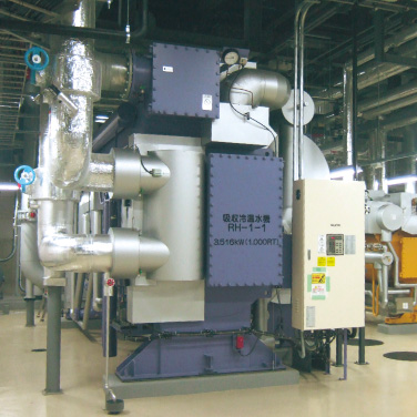 二重効用吸収冷温水機
