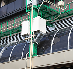 機器BOX(制御用BOX) 設置写真