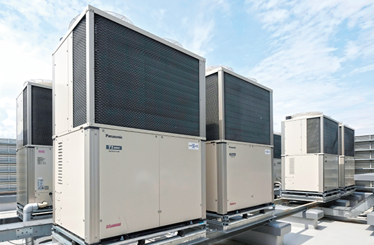 Wマルチリニューアル室外機 設置写真