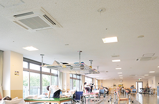 リハビリテーションルーム(4方向天井カセット形) 設置写真