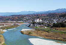 天竜川の写真
