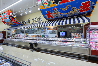 鮮魚売場