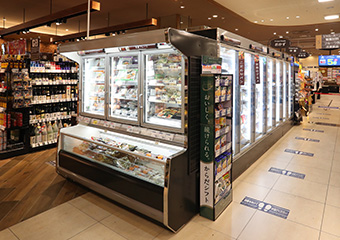 冷凍食品売場 写真