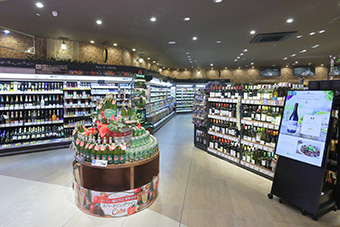 酒売場 写真